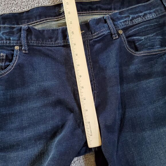 Silver Jeans Mens 40x30 Blue Straight Denim Allan - Picture 13 of 15